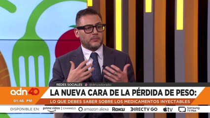 Medicamentos inyectables para perder peso: Brenda Jaet entrevista al Dr. Luis Dorado