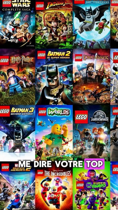 Top 3 jeux legos qu’on veut tous
