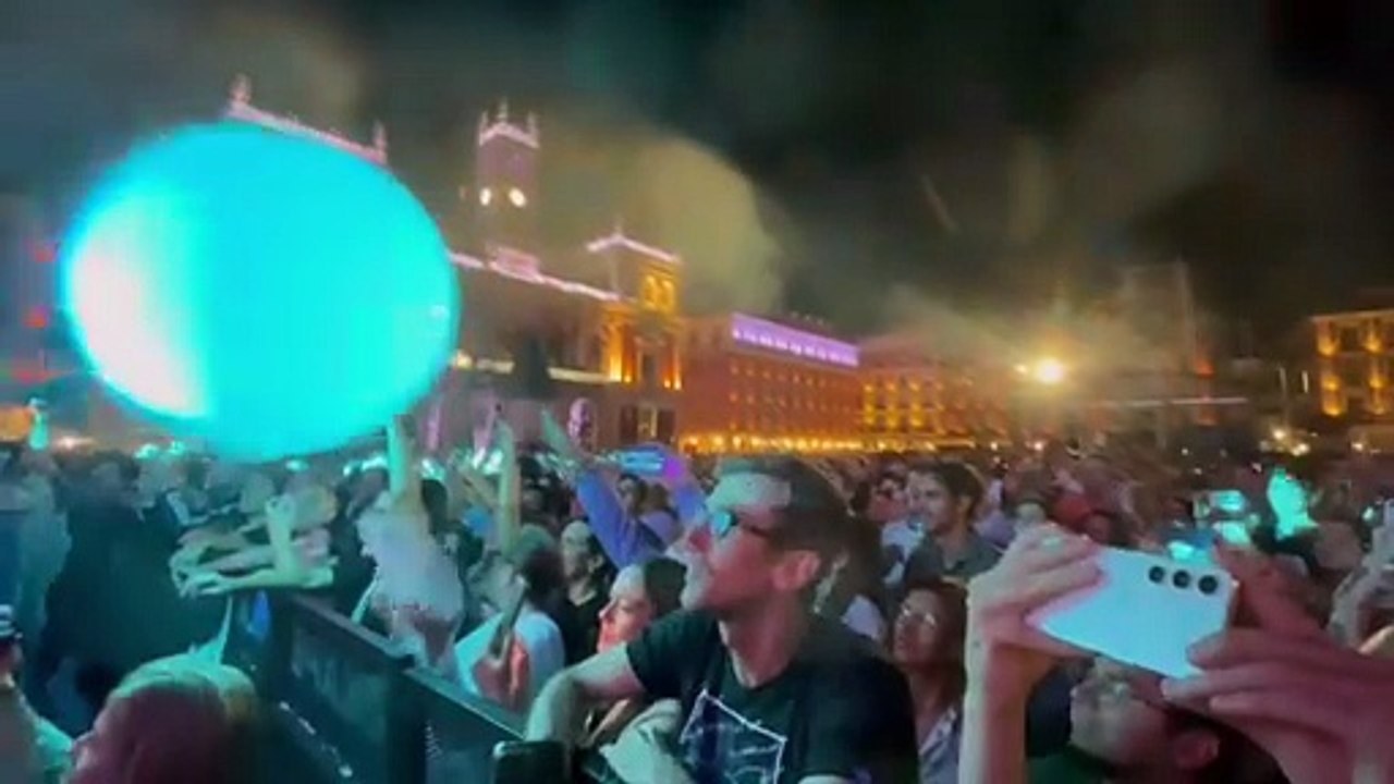 Concierto de James Blunt en las Fiestas de Valladolid