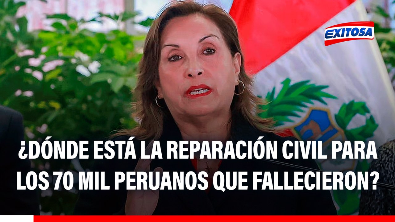 Dina Boluarte cuestiona a la Corte IDH por su actuación durante la época del terrorismo