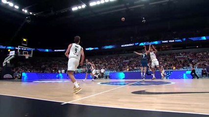 EuroBasket : Tristan da Silva marque le panier de l'année 🏀 !