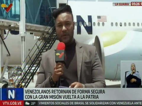Arriban a Venezuela 259 connacionales provenientes de los EE. UU.