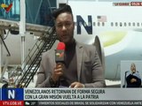 Arriban a Venezuela 259 connacionales provenientes de los EE. UU.