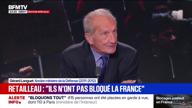 Bloquons tout : Le Parti socialiste n'arrive pas à se libérer de cette extrême gauche , estime Gérard Longuet, ancien ministre de la Défense