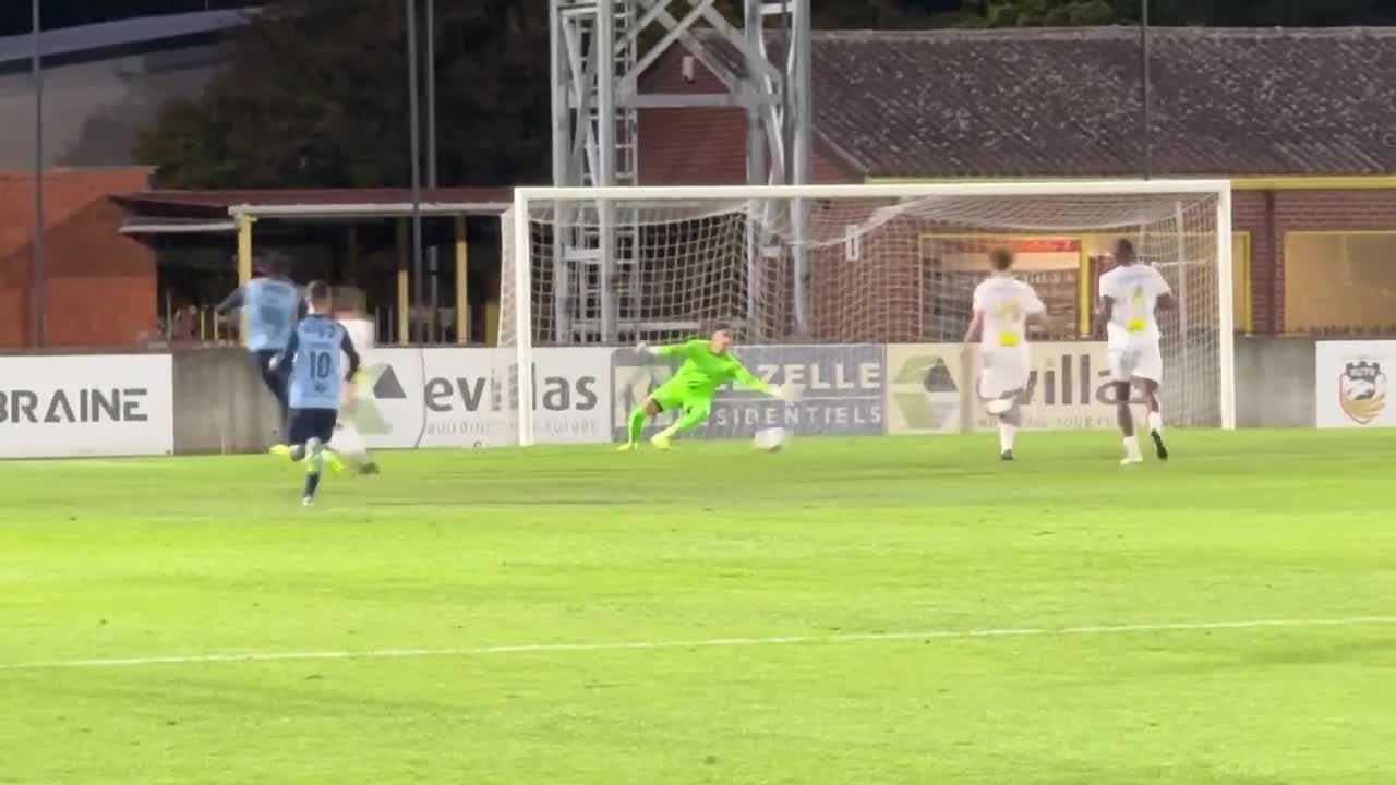 Tubize-Rochefort: la plus grosse occasion du match pour Rochefort