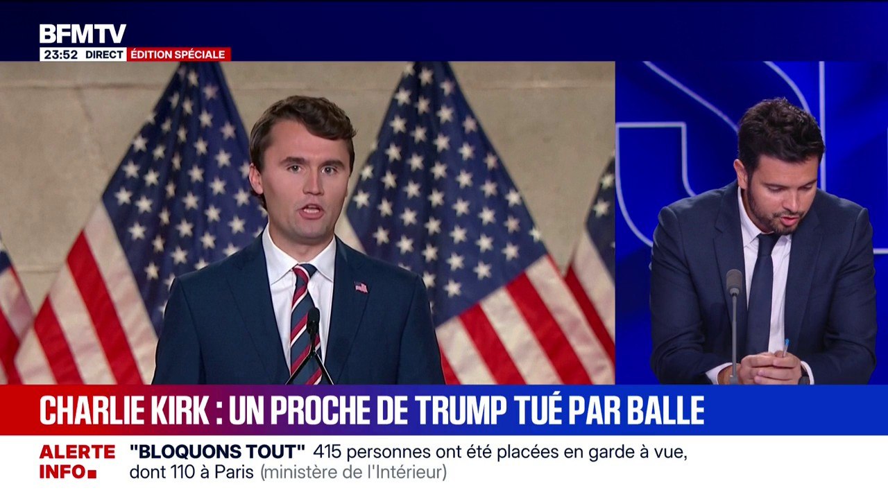 États-Unis: l'influenceur conservateur Charlie Kirk, grand allié de Donald Trump, est mort après avoir été visé par un tir