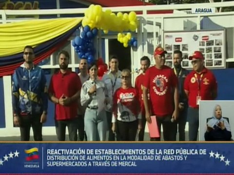 Aragua | Gobierno Bolivariano reactiva la red pública de distribución de alimentos a través de Mercal
