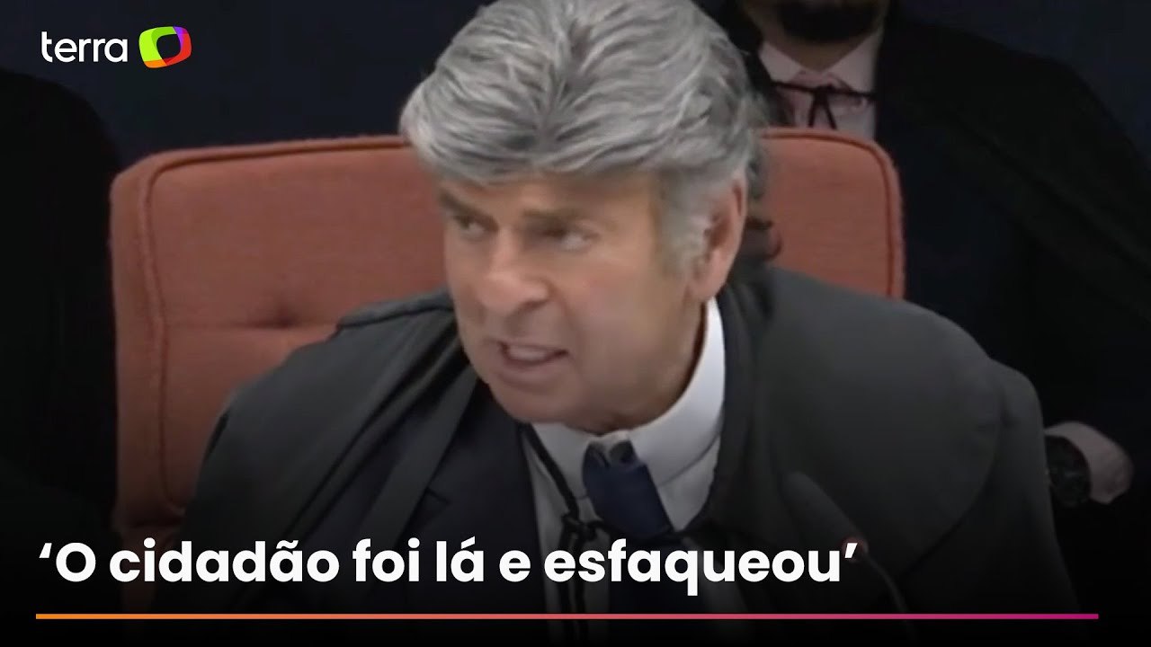 Fux diz que não é razoável ‘equiparar palavras a atos efetivos’ e usa ‘ataque com faca’ como exemplo