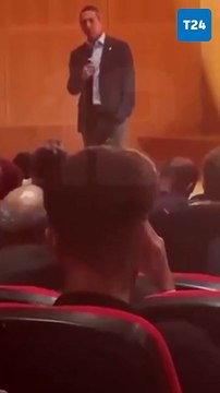 Ali Koç, 1907 Derneği üyeleri ile yaptığı konuşma esnasında yere düştü