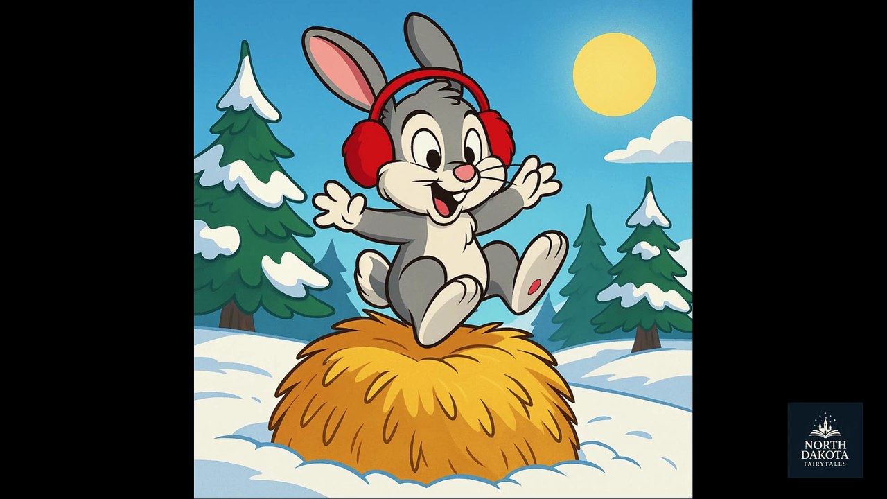 Les Sauts du Lapin dans la Paille – Chanson d’Hiver Drôle pour Enfants | Contes de fées du Dakota du Nord