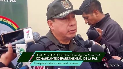 Sr. Cnl. MSc. Gunther Luis Agudo Mendoza,