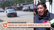 INGRESO DE AUTOS CHUTOS