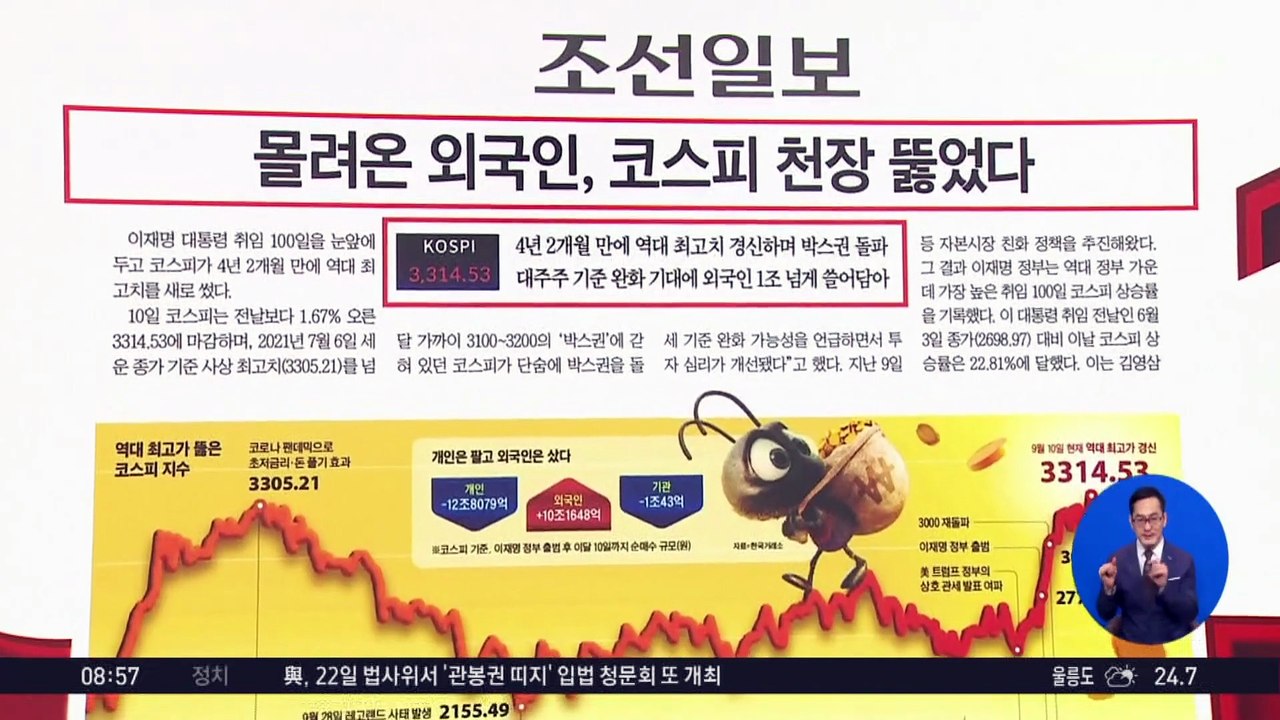 김진의 돌직구쇼 - 9월 11일 신문브리핑