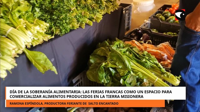 DÍA DE LA SOBERANÍA ALIMENTARIA: LAS FERIAS FRANCAS COMO UN ESPACIO PARA COMERCIALIZAR