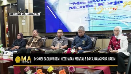 Badilum MA Gelar Sarasehan Interaktif, Bahas Kesehatan Mental dan Daya Juang Para Hakim | MA NEWS