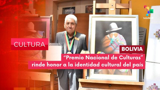 Ministerio de Culturas de Bolivia otorga Premio Nacional de Culturas CULTURA EDICIÓN CENTRAL 10-09-2025