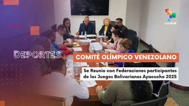 Reunión para la participación de federaciones en Juegos Bolivarianos Ayacucho 2025 DEPORTES TE LO CUENTO 10-09-2025