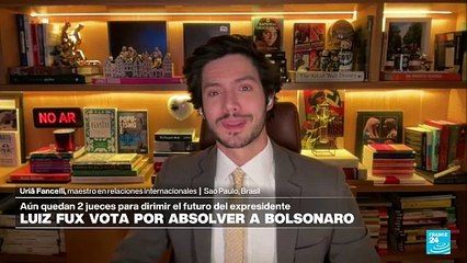 Uriã Fancelli: "Según Fux no hay pruebas de que Bolsonaro supiera del intento golpista"