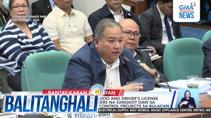 LTO - 90 araw na suspendido ang driver's license ng "BGC Boys" o engineers na sangkot daw sa maanomalyang flood control projects sa Bulacan | Balitanghali