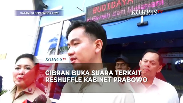 Wapres Gibran Buka Suara Terkait Reshuffle Kabinet Presiden Prabowo: Sudah Dihitung Matang
