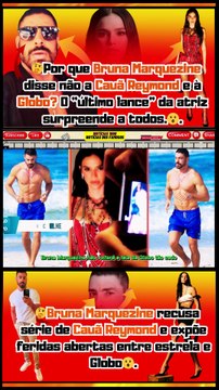 Que babado!😲#BrunaMarquezine recusa série de #CauãReymond e expõe feridas abertas entre estrelas e GloboNotícias 100 notícias dos Famosos