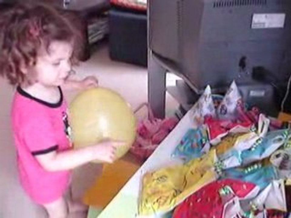 Gabrielle prépare sa fête d'anniversaire