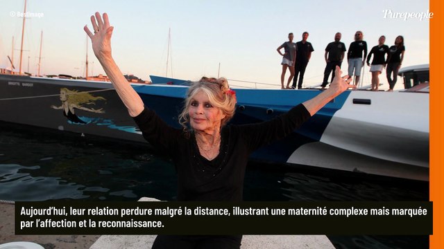 Brigitte Bardot et son fils Nicolas-Jacques Charrier, la preuve d'un lien intact : Il est souvent venu avec femme et enfants à la Madrague