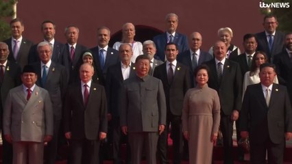 Watch the key moments of China's military parade   ITV News