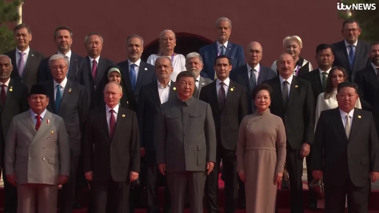 Watch the key moments of China's military parade   ITV News