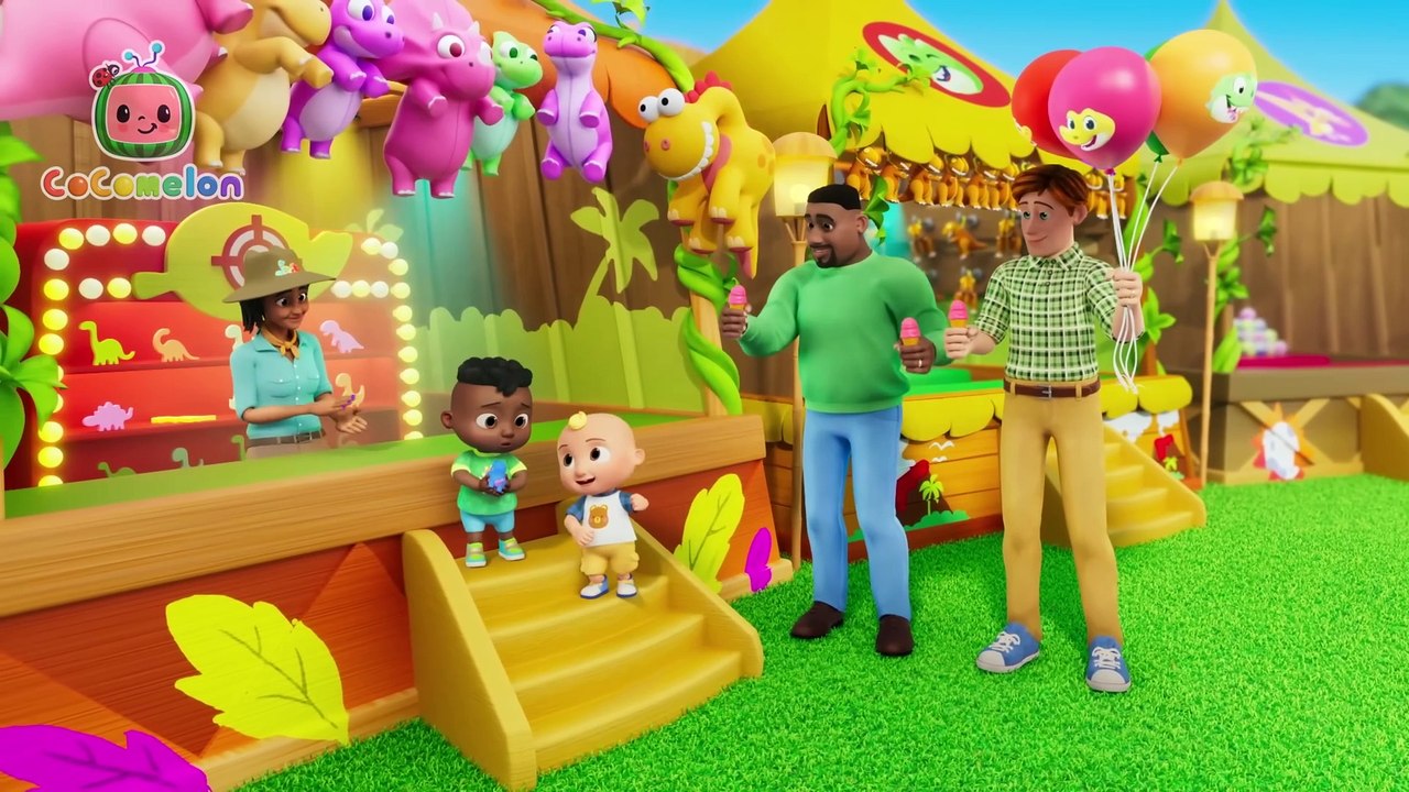 If You re Happy and You Know It! Dinosaur Park 🦖_ CoComelon Nursery Rhymes & Kids Songs