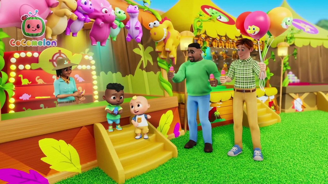 If You re Happy and You Know It! Dinosaur Park 🦖_ CoComelon Nursery Rhymes & Kids Songs