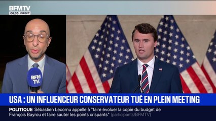 Ce que l'on sait de la mort de l'influenceur pro-Trump Charlie Kirk