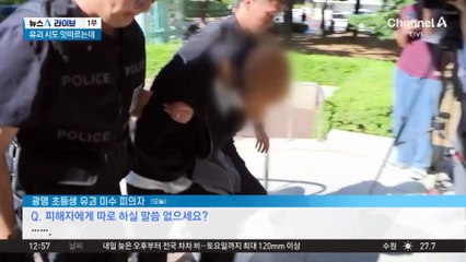 미성년자 유괴 시도 잇따르는데…처벌은 솜방망이?