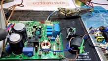 PEL Dawlance   DC inverter AC  F1 error code  Compressor start hony ka bad F1 ata ha AC PCB #450