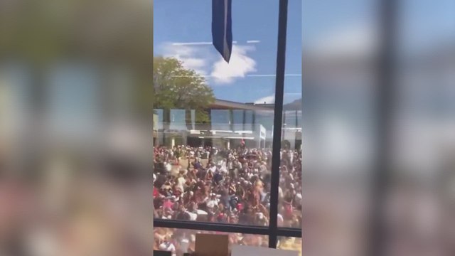 Footage Shows Figure on Roof After Charlie Kirk Assassination at Utah Valley University