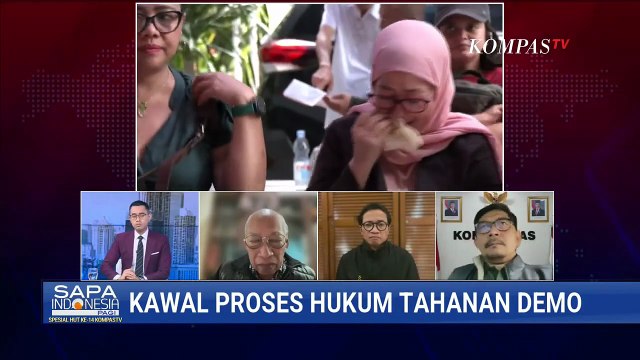 [FULL] Usman Hamid, DPR Fraksi PDIP dan Kompolnas Bicara Proses Hukum Tahanan Demo | SAPA PAGI