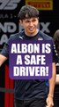 Fast and furious on the roads? Not for Alex! #alexalbon #f1 #formula1 #shorts