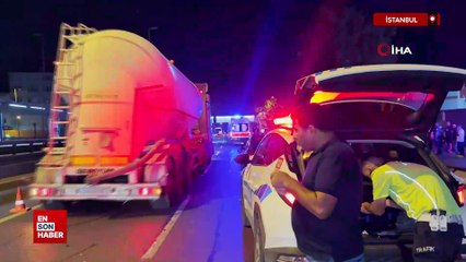 İstanbul'da alkollü sürücü zincirleme kazaya yol açtı