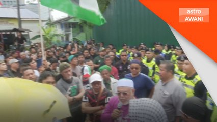 Ketua Polis Dang Wangi cedera, muka berlumuran darah