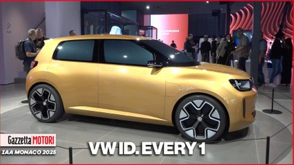 Volkswagen ID. Every1, la più piccola delle elettriche all'attacco delle città