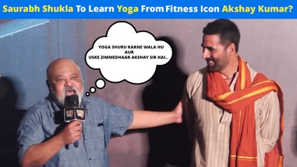 Saurabh Shukla's Funny Banter With Akshay Kumar At ‘Jolly LLB 3’ Trailer Launch