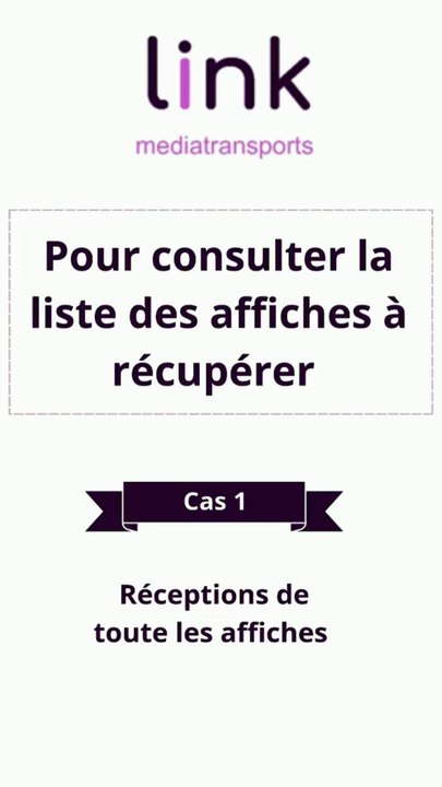 2.Réceptions des affiches