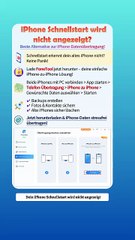 Schnellstart iPhone wird nicht angezeigt? 😫 Beste PC-Alternative! 💻📱
