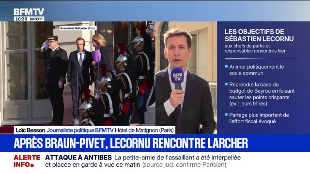 Réunion du bloc central à Matignon: Des discussions franches et directes , raconte un participant