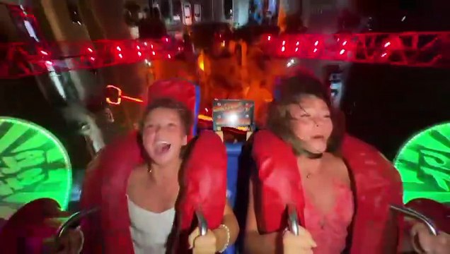 Girls Passing Out | Funny Slingshot Ride Compilation