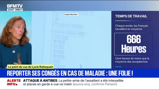 ÉDITO - Reporter ses congés en cas de maladie: une folie?