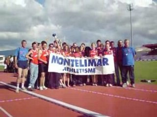 Montelimar athletisme Fin de journée (2eme Place)