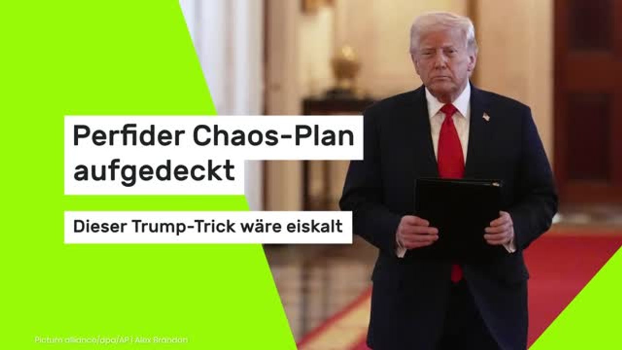 Perfider Chaos-Plan aufgedeckt - dieser Trump-Trick wäre eiskalt