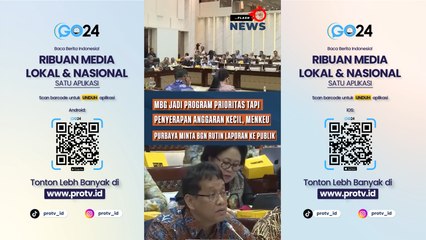 MBG Jadi Program Prioritas tapi Penyerapan Anggaran Kecil, Menkeu Purbaya Minta BGN Rutin Laporan ke Publik