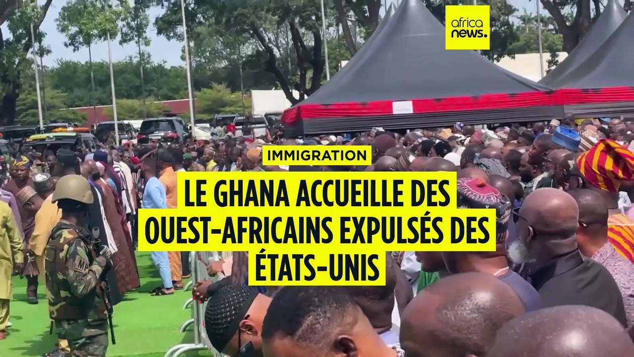Le Ghana accepte d’accueillir des Ouest-Africains expulsés des USA